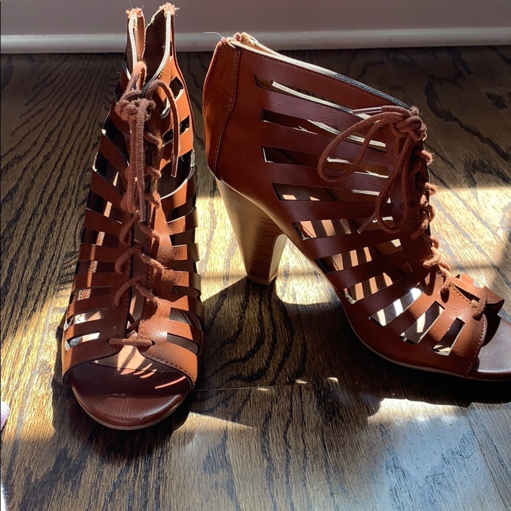 Caged heels